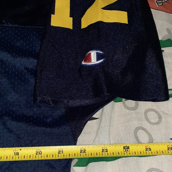 90s Champion Michigan Wolverines Football Jersey Vintage U of M ncaa - Picture 4 of 4